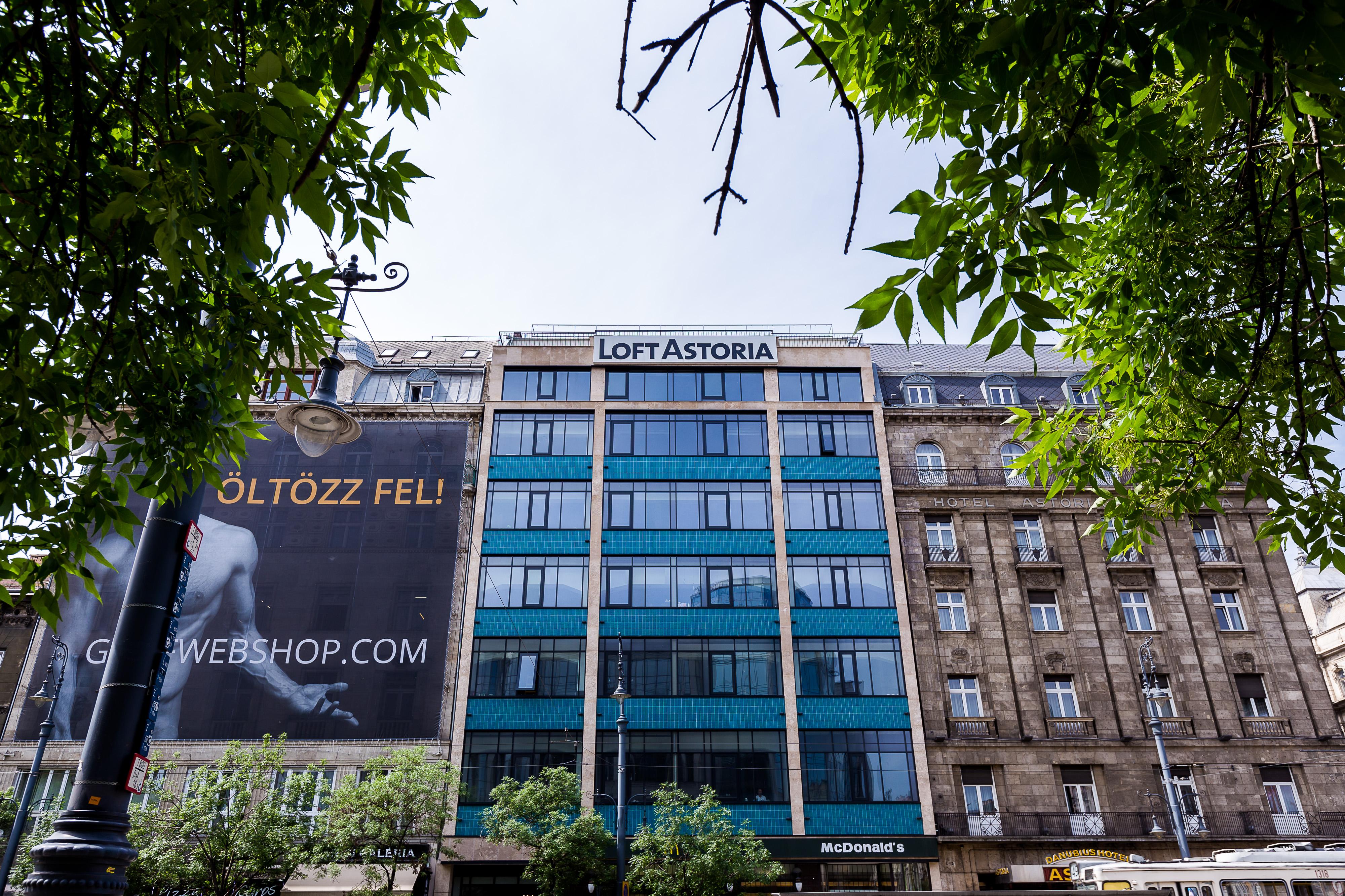 Loft Astoria Appartement Boedapest Buitenkant foto